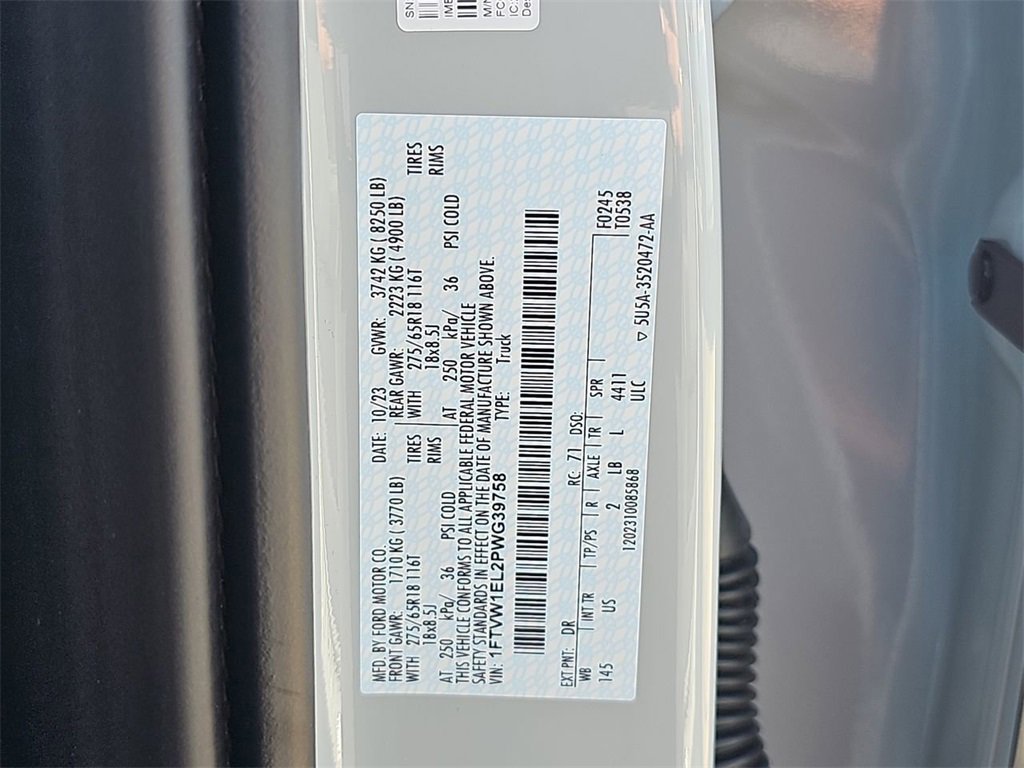 Used 2023 Ford F150 Lightning XLT image 33