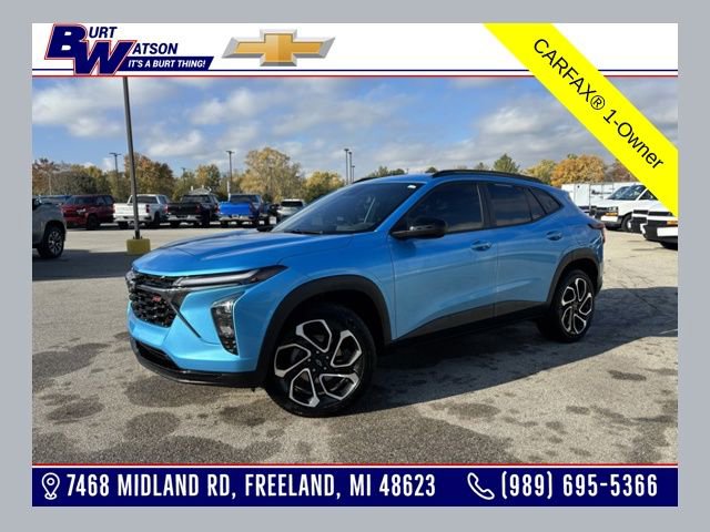 Certified 2025 Chevrolet Trax RS w/ Driver Confidence Package