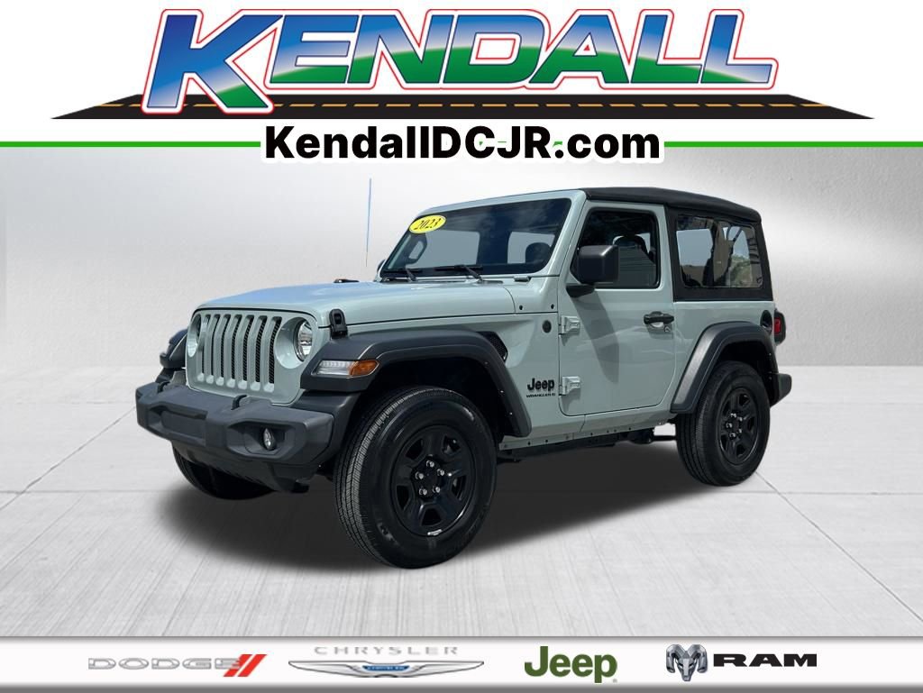 Certified 2023 Jeep Wrangler Sport AWD/4WD image 1