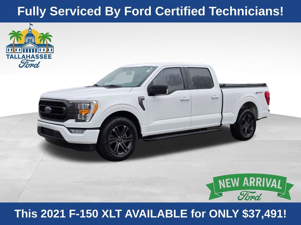 Used 2021 Ford F150 XLT w/ Equipment Group 302A High image 1
