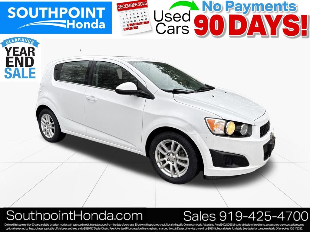Used 2015 Chevrolet Sonic LT w/ Fun and Sun Package