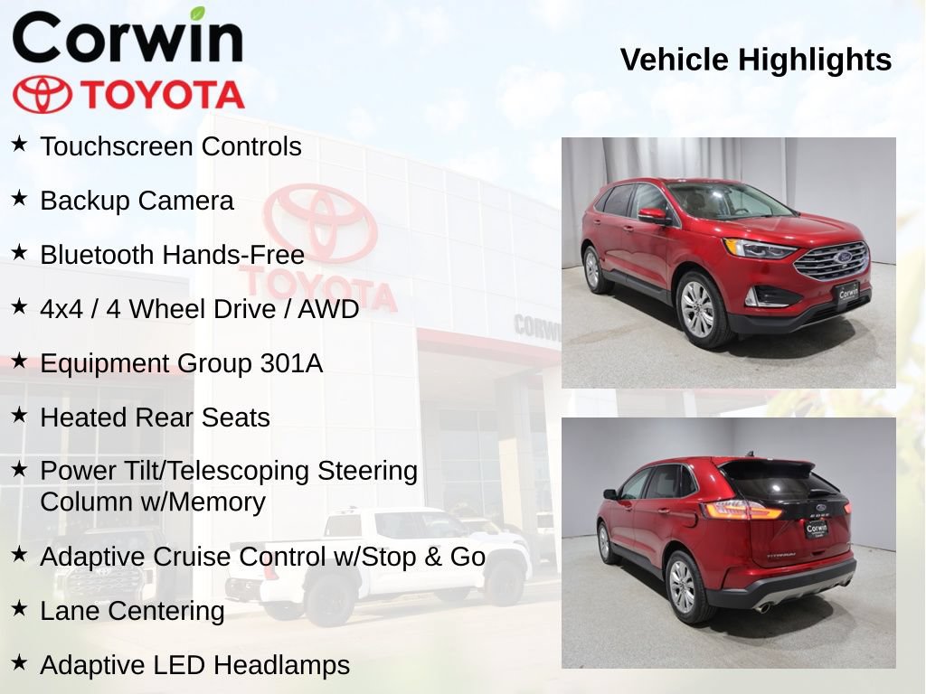 Used 2024 Ford Edge Titanium w/ Equipment Group 301A AWD/4WD image 11