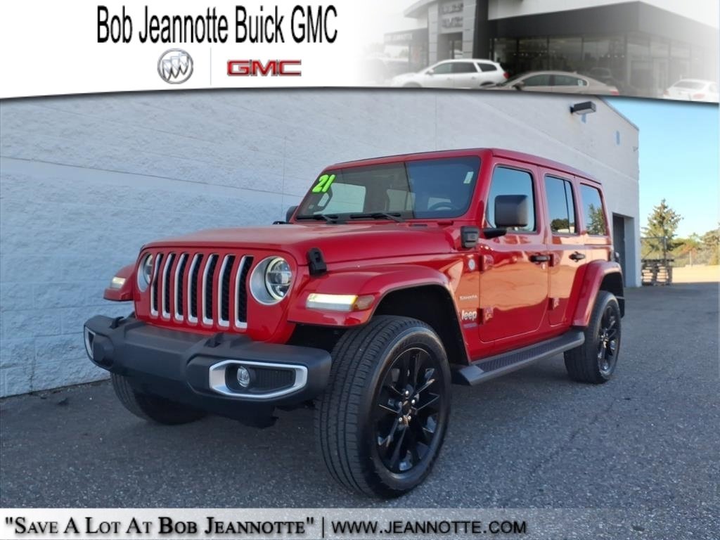 Used 2021 Jeep Wrangler Unlimited Sahara w/ Cold Weather Group image 1