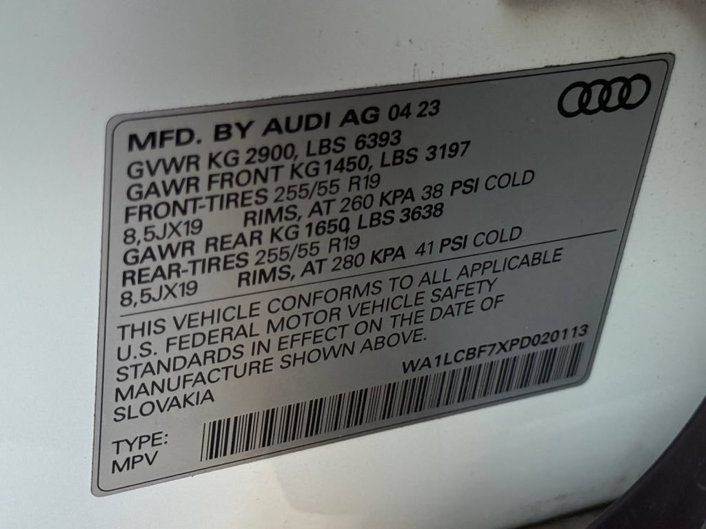 Used 2023 Audi Q7 2.0T Premium Plus w/ Premium Plus Package AWD/4WD image 30