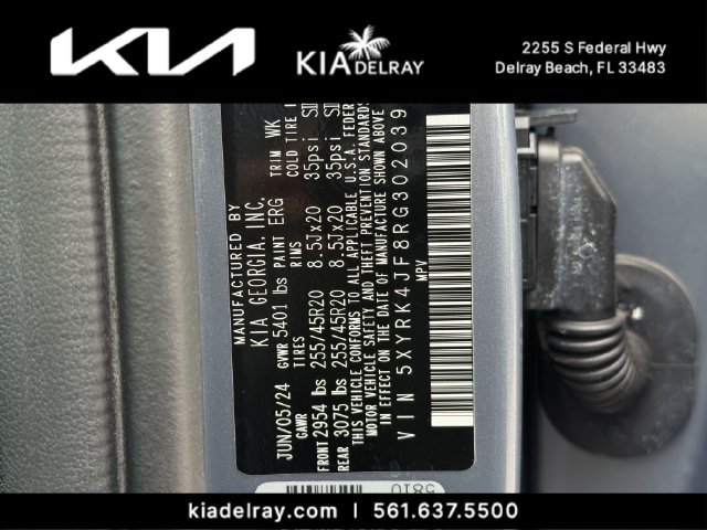 Certified 2024 Kia Sorento SX FWD image 37