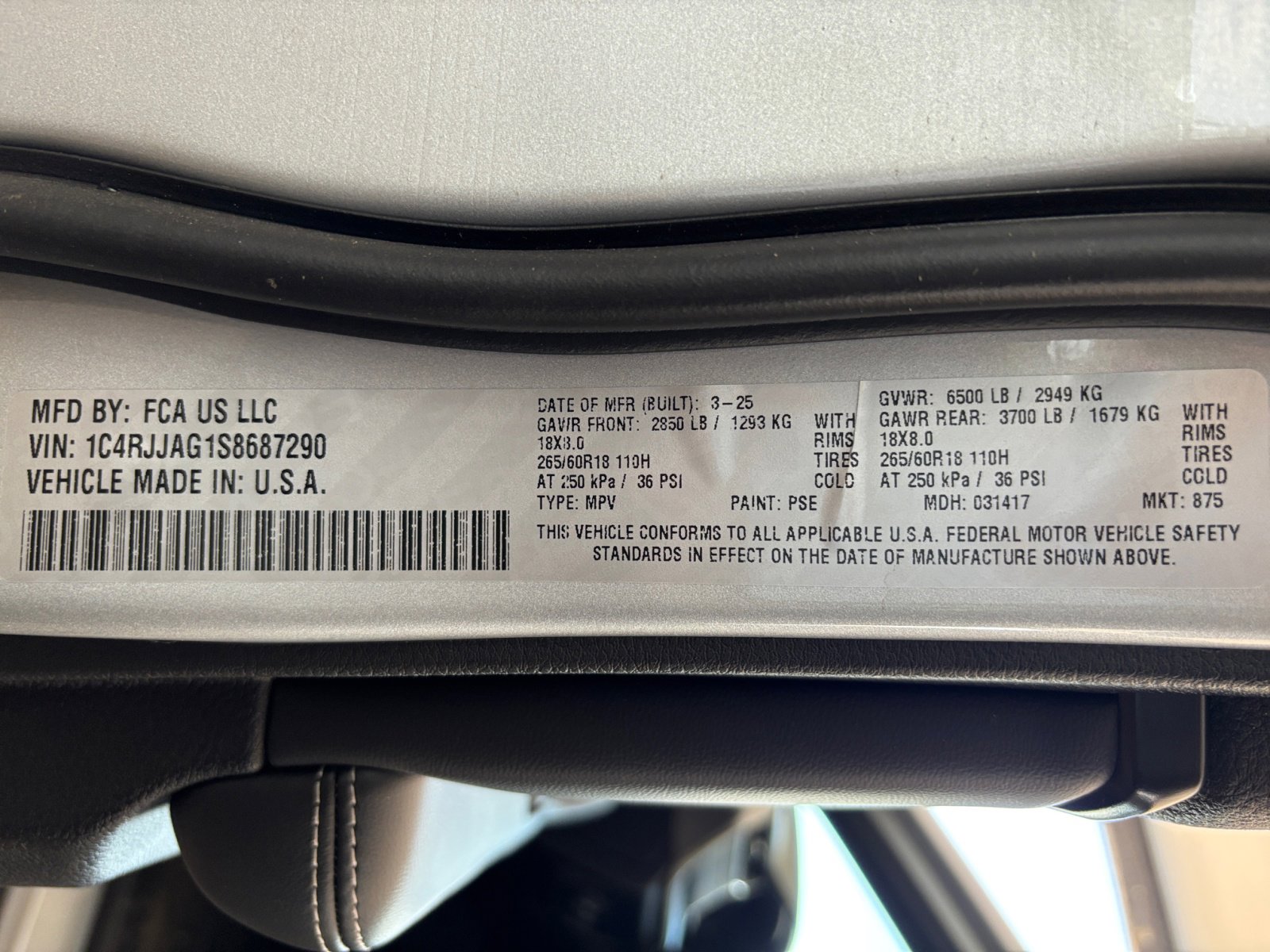 New 2025 Jeep Grand Cherokee L Laredo w/ Trailer Tow Package image 25