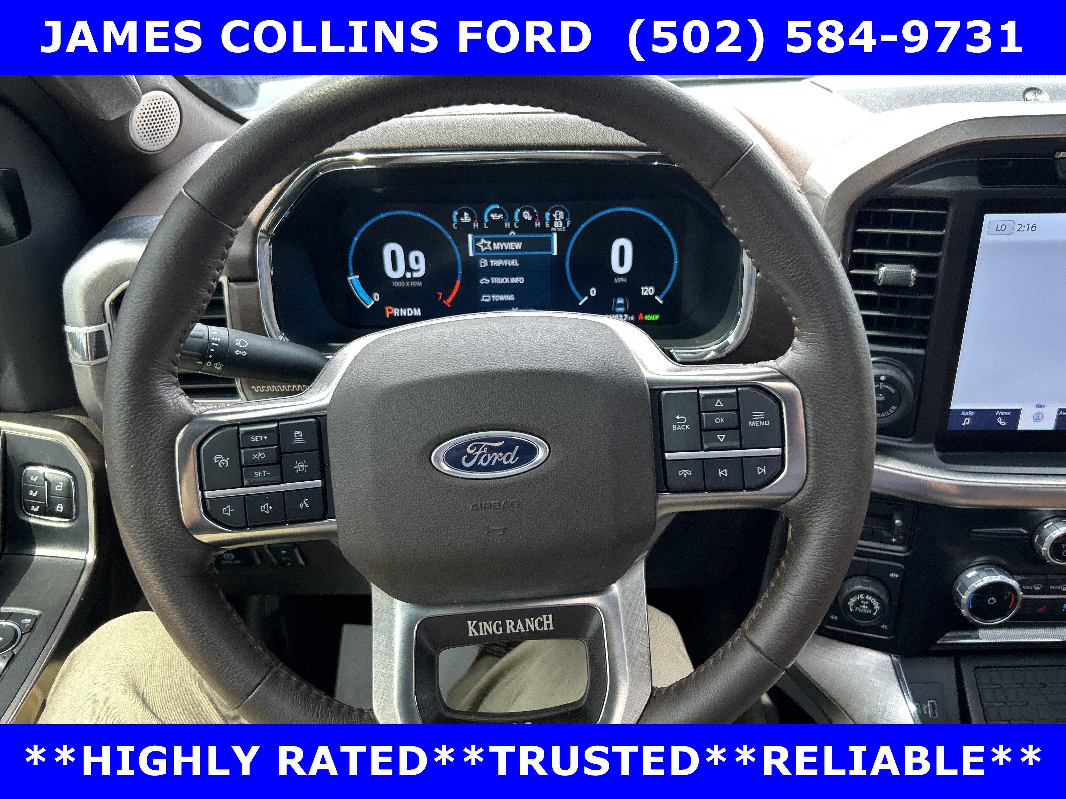 Certified 2023 Ford F150 King Ranch w/ Equipment Group 601A High AWD/4WD image 29