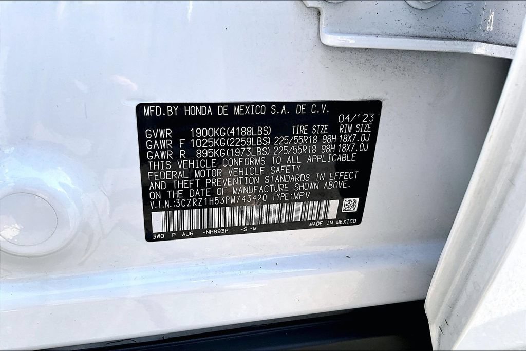 Used 2023 Honda HR-V Sport image 16