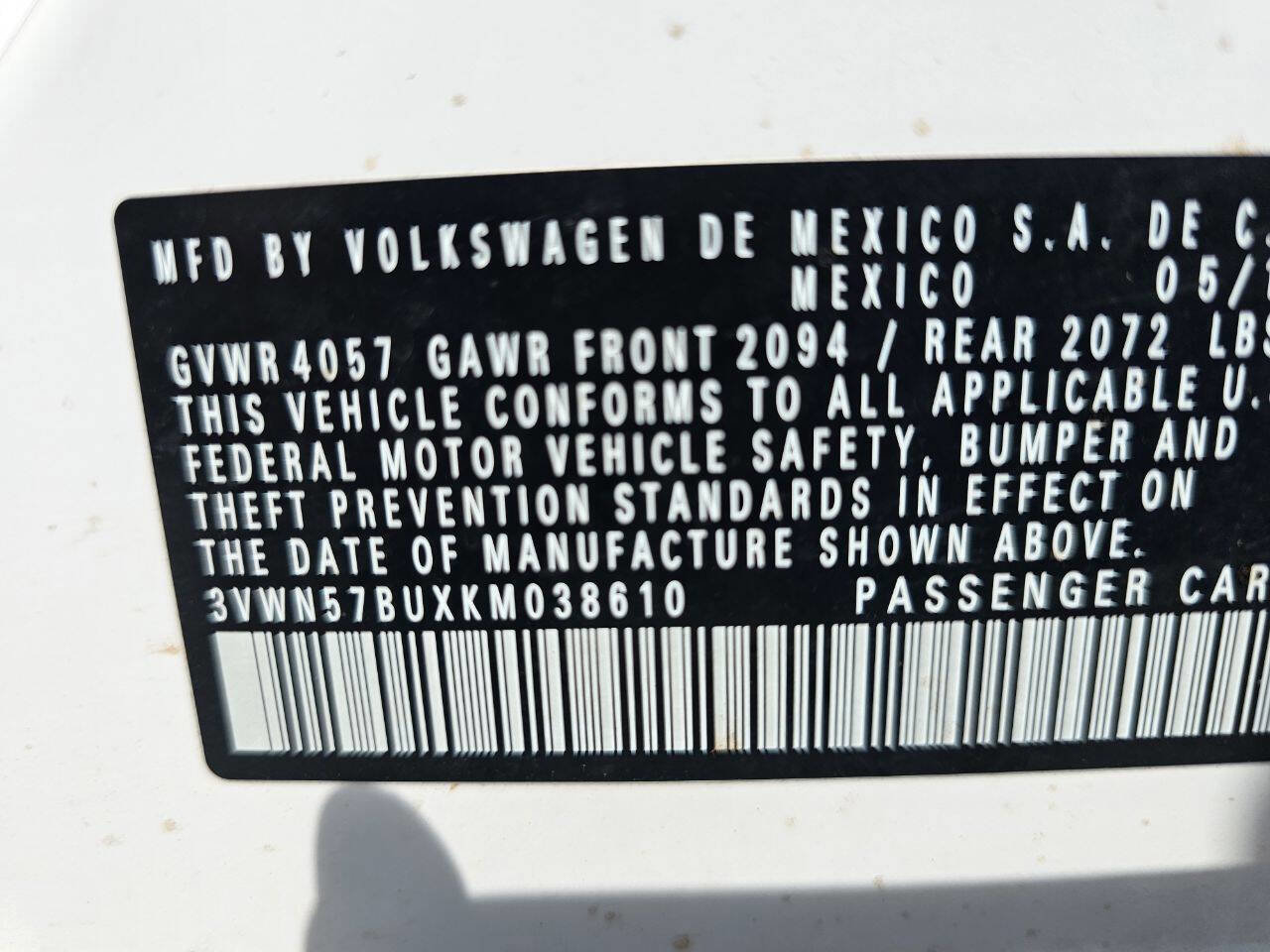 Used 2019 Volkswagen Jetta S image 13