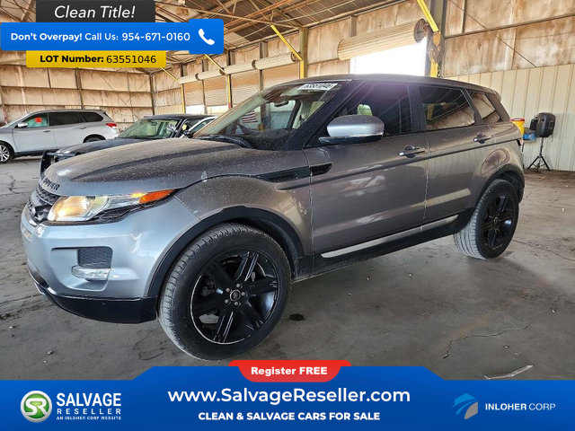 Used 2013 Land Rover Range Rover Evoque Pure Plus AWD/4WD image 1