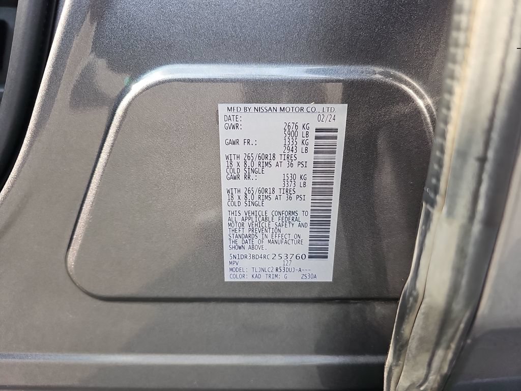 Used 2024 Nissan Pathfinder Rock Creek AWD/4WD image 32