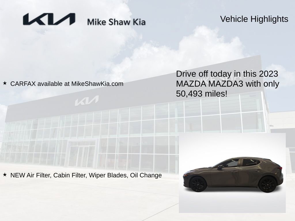 Used 2023 MAZDA MAZDA3 s AWD/4WD image 8