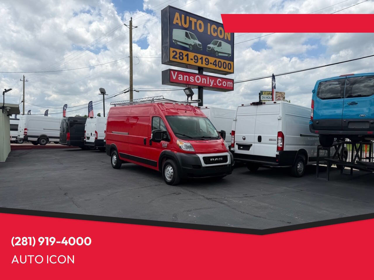 Used 2019 RAM ProMaster 3500 w/ Interior Convenience Group FWD image 1