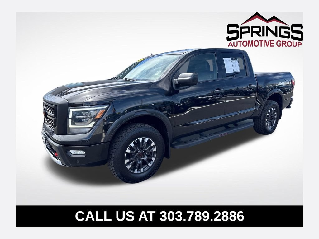Used 2023 Nissan Titan PRO-4X w/ Pro-4x Utility Package AWD/4WD 360° Tour