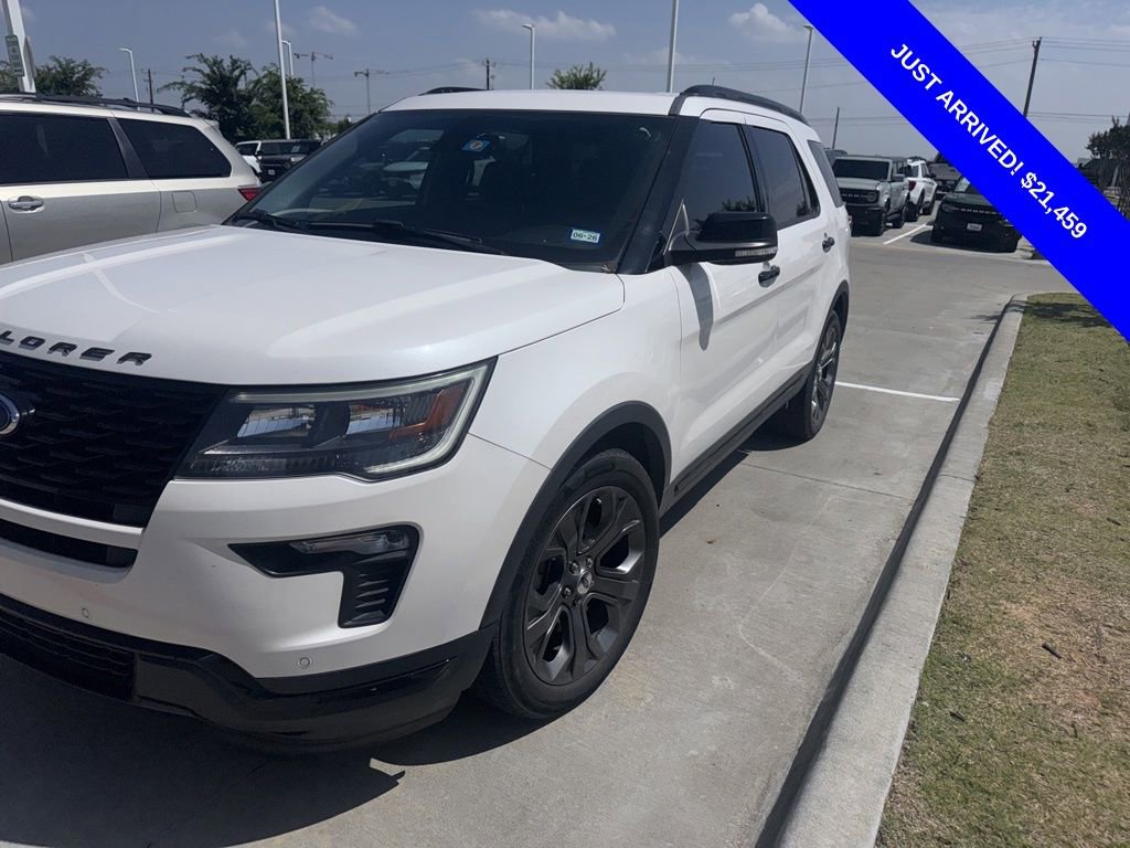 Used 2018 Ford Explorer Sport w/ Ford Safe & Smart Package
