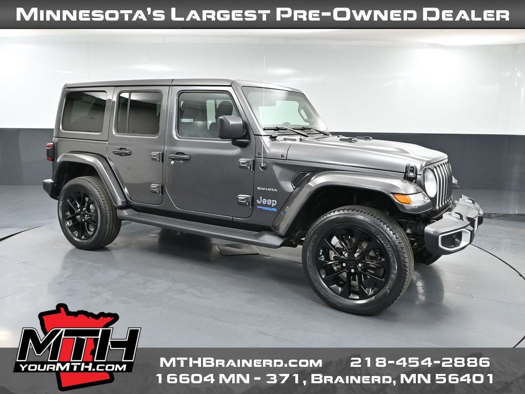 Used 2021 Jeep Wrangler Unlimited Sahara