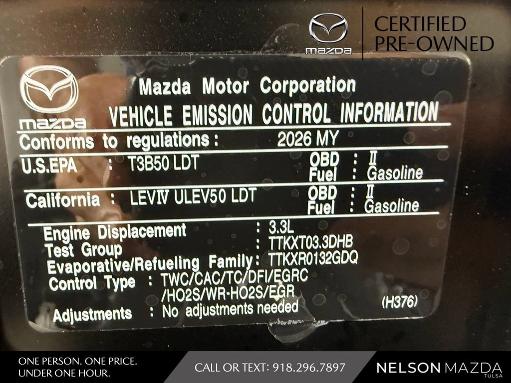 Certified 2026 MAZDA CX-90 3.3 Turbo w/ Select Package AWD/4WD image 57