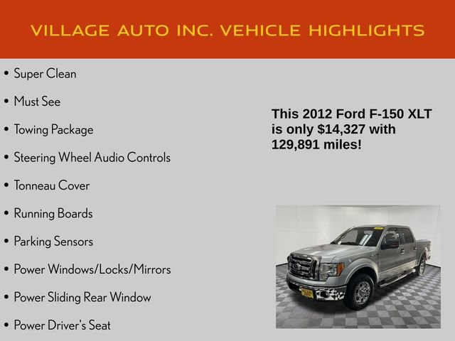 Used 2012 Ford F150 XLT w/ XLT Chrome Pkg image 7