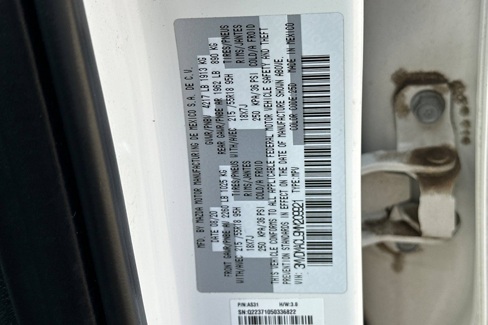 Used 2021 MAZDA CX-30 FWD 2.5 S w/ Preferred Package image 31