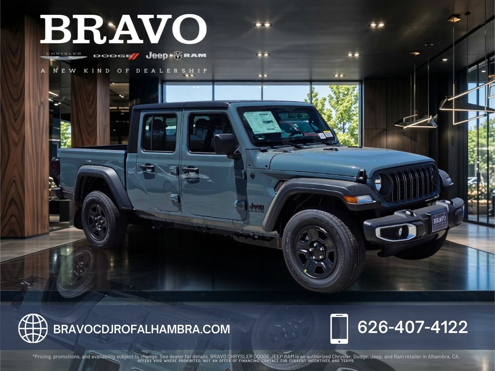 New 2026 Jeep Gladiator Sport
