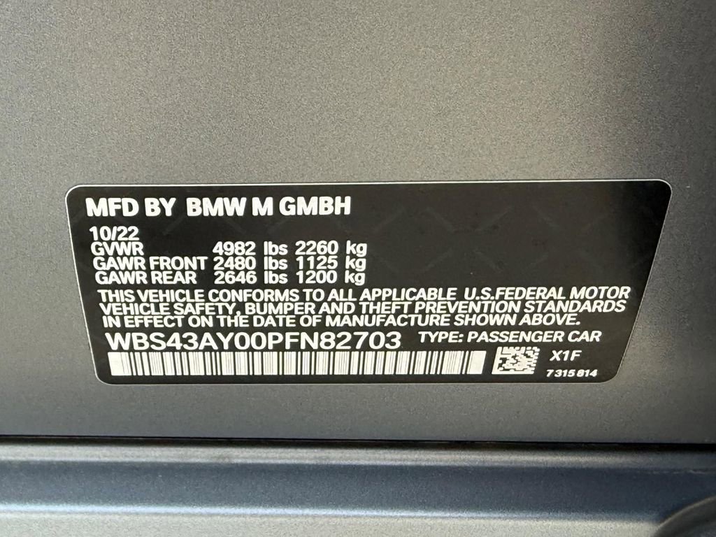 Used 2023 BMW M3 Competition AWD/4WD image 25