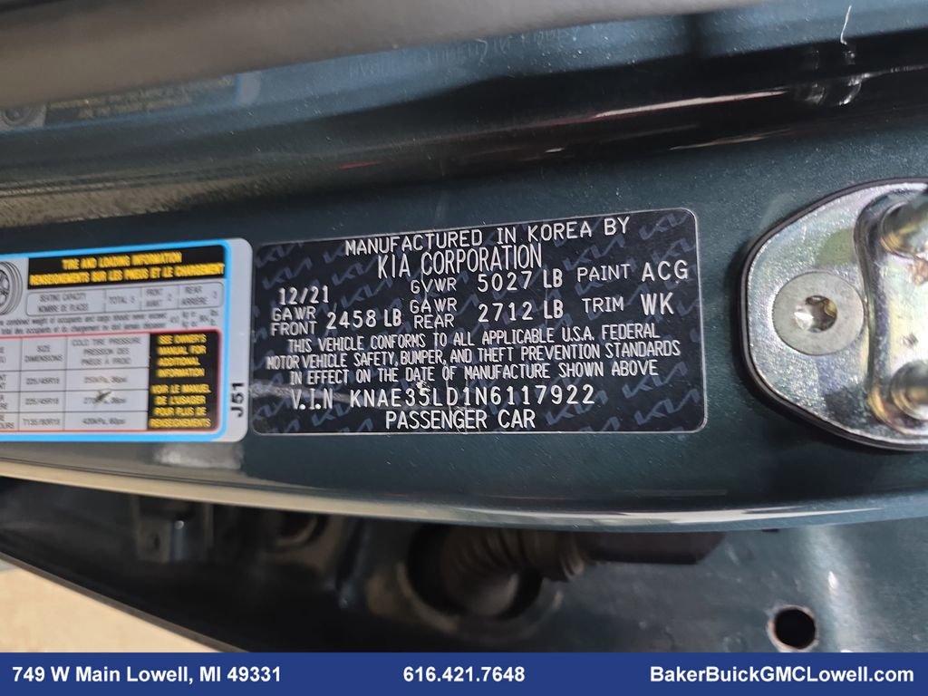 Used 2022 Kia Stinger GT-Line w/ Sun & Sound Package image 37