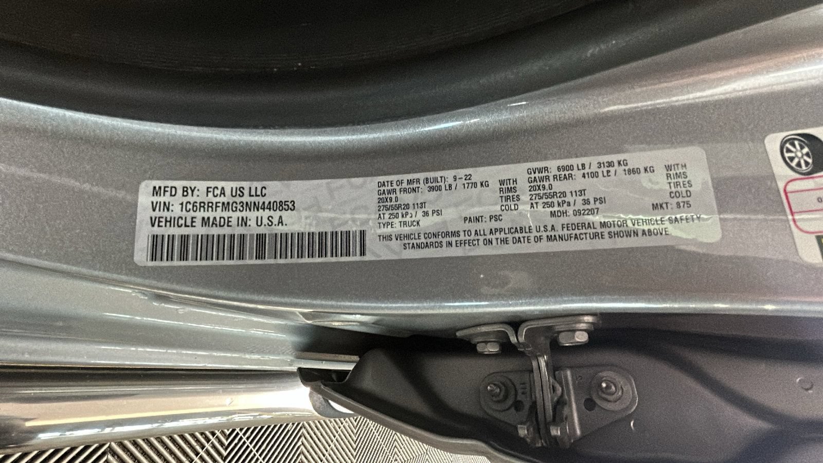 Used 2022 RAM 1500 Big Horn AWD/4WD image 12