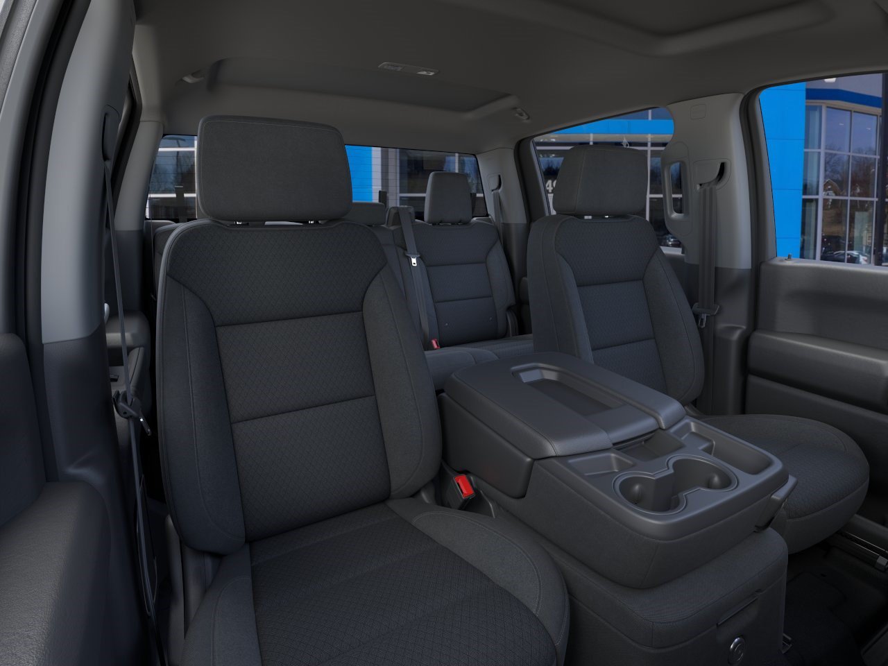 New 2026 Chevrolet Silverado 1500 Custom w/ Turbomax Blackout Package AWD/4WD image 18