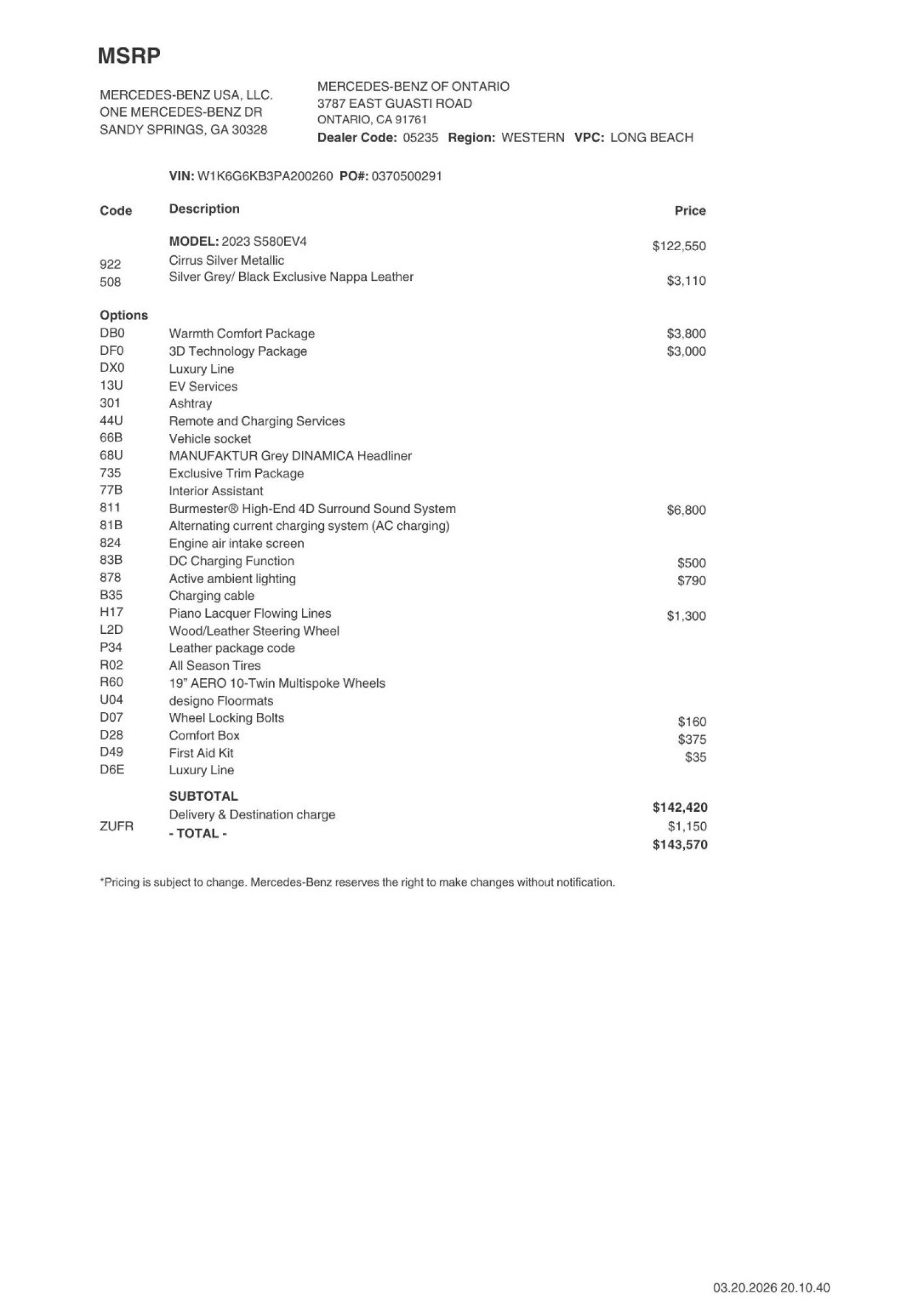 Certified 2023 Mercedes-Benz S 580e 4MATIC Sedan image 2