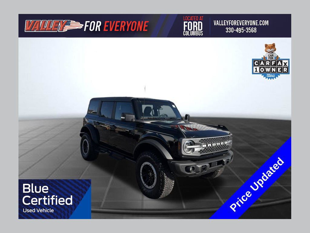 Certified 2023 Ford Bronco Badlands w/ Sasquatch Package