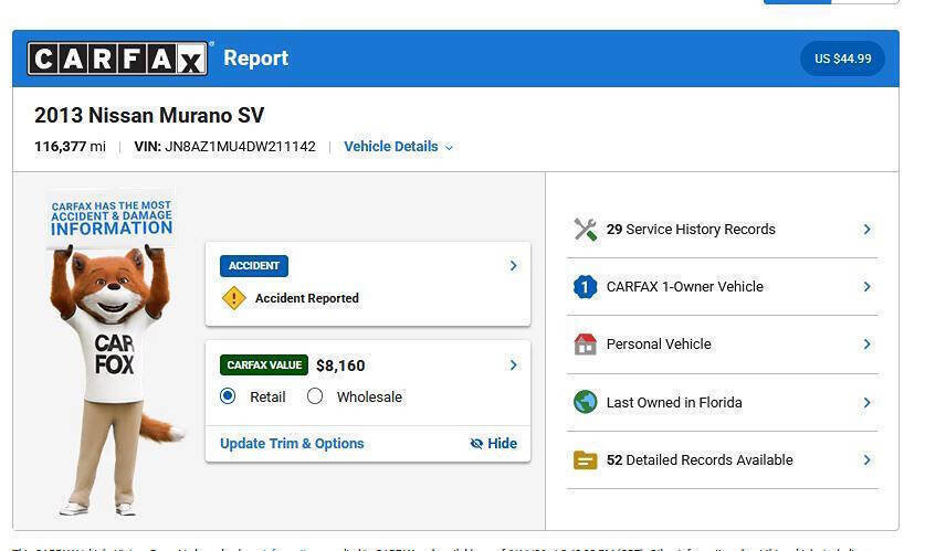 Used 2013 Nissan Murano SV FWD image 21
