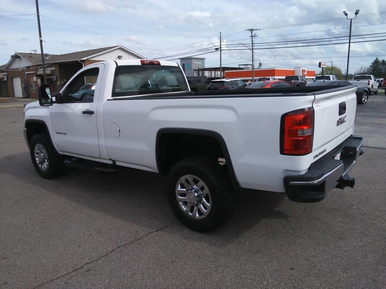 Used 2016 GMC Sierra 3500 4x4 Regular Cab w/ Snow Plow Prep Package image 14