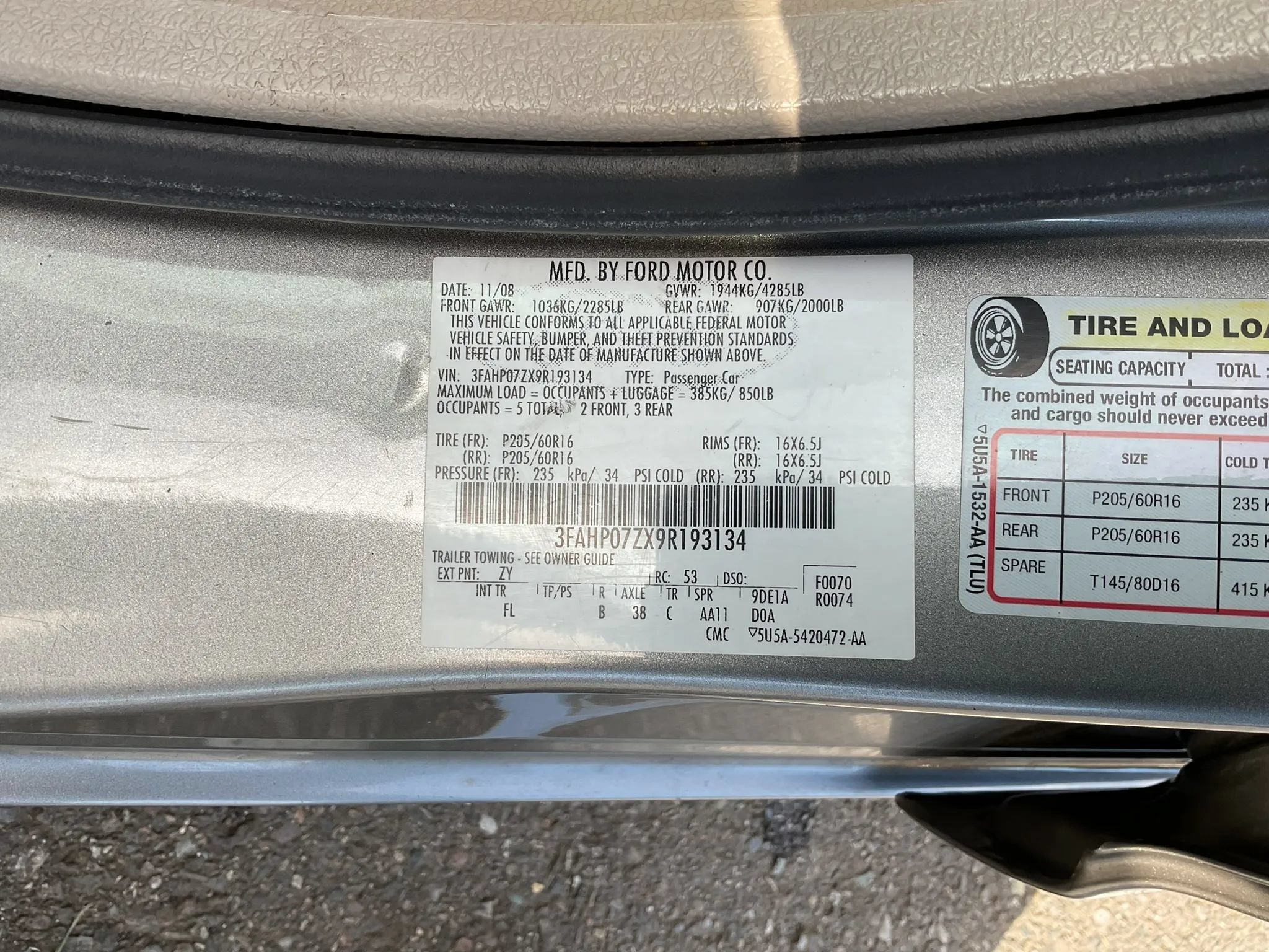 Used 2009 Ford Fusion SE FWD image 24