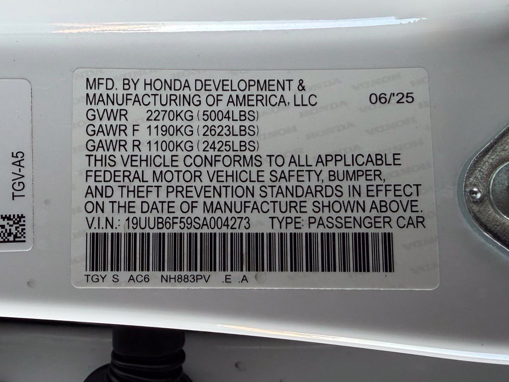 Used 2025 Acura TLX w/ A-SPEC Package AWD/4WD image 11