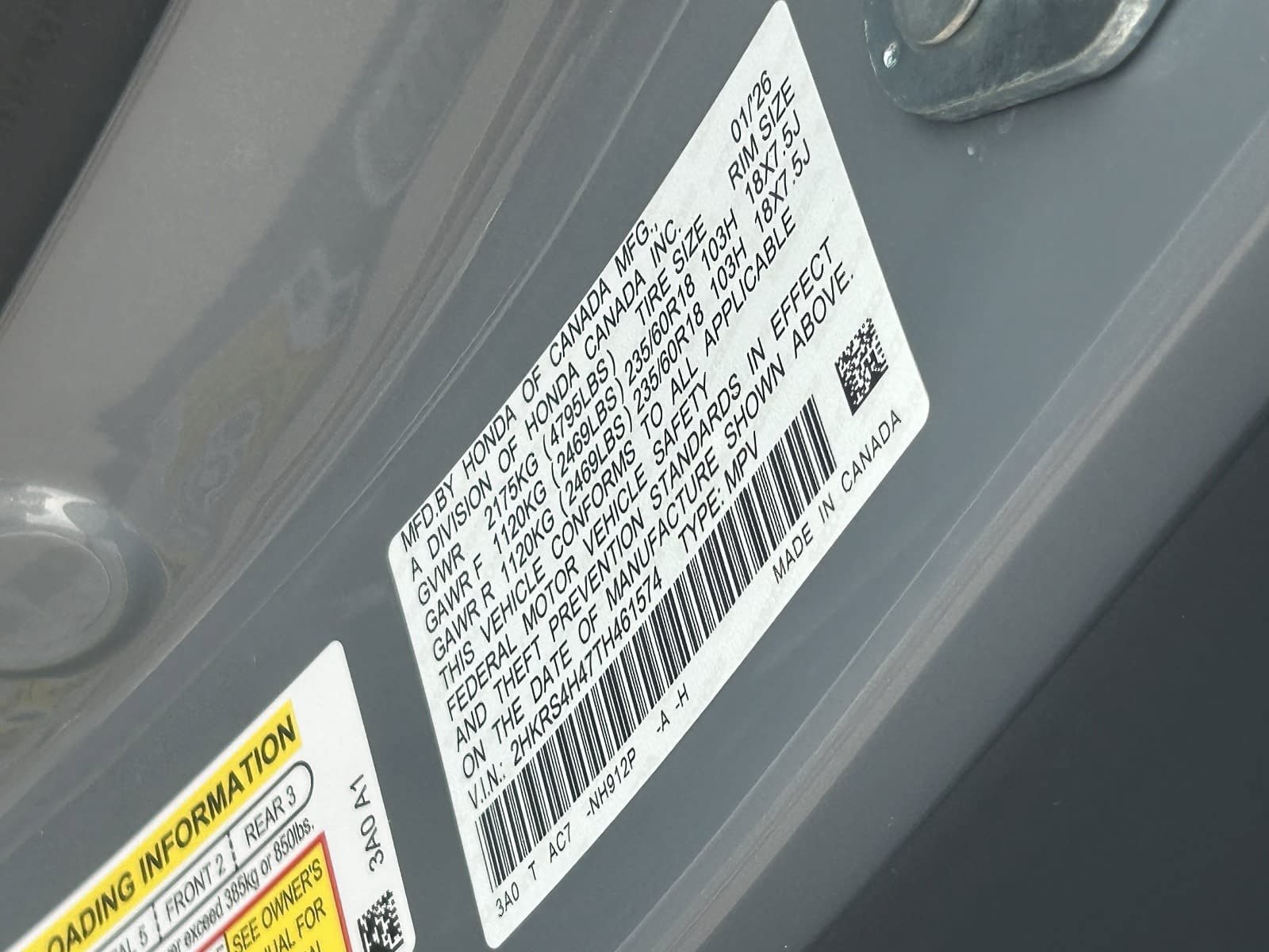 Certified 2026 Honda CR-V EX image 35