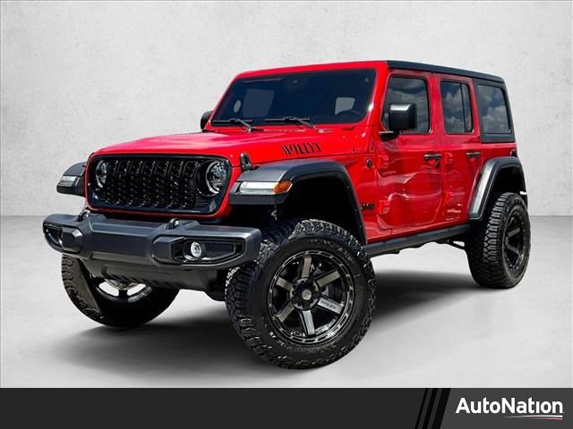 Used 2024 Jeep Wrangler Willys AWD/4WD image 1