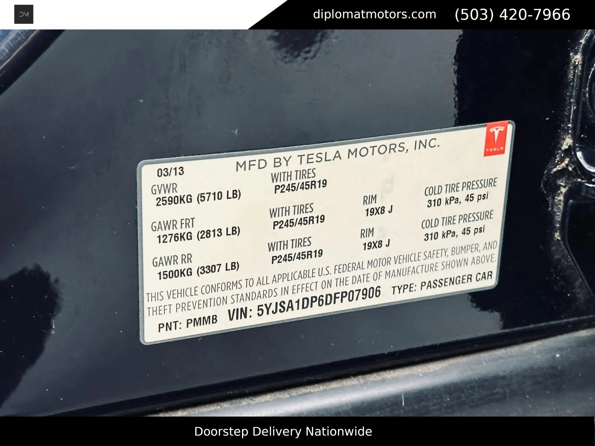 Used 2013 Tesla Model S Performance RWD image 32