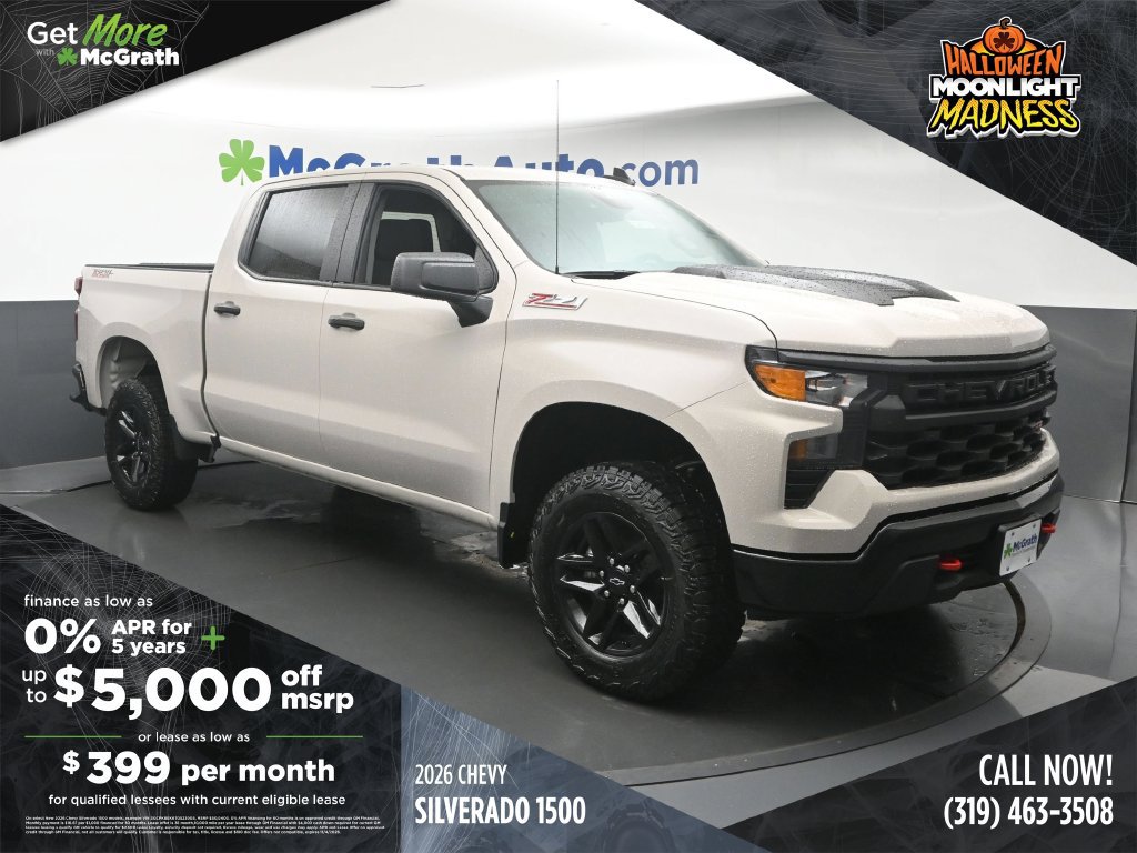New 2026 Chevrolet Silverado 1500 Custom Trail Boss