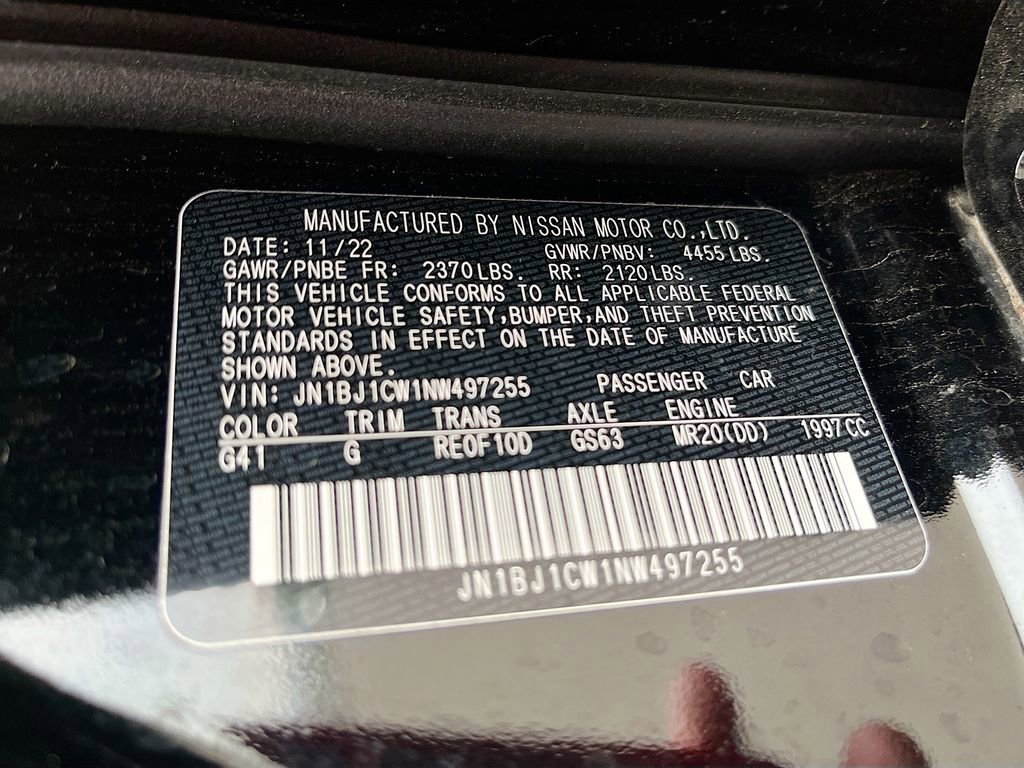 Used 2022 Nissan Rogue Sport SL w/ Premium Package image 31