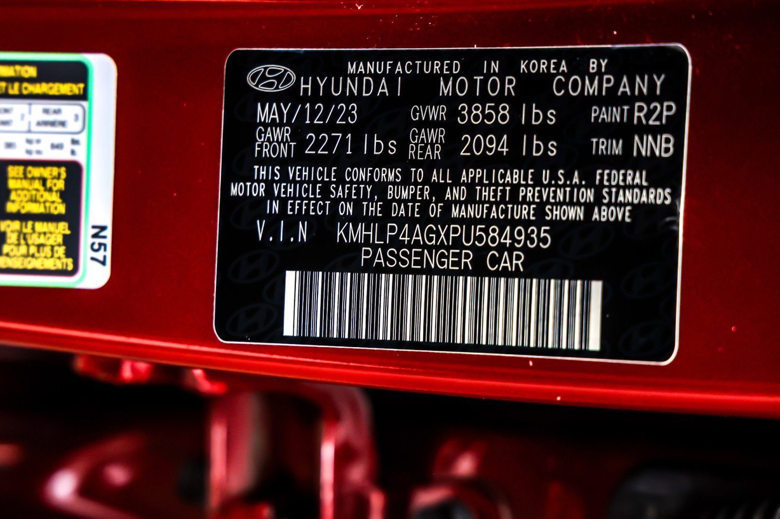 Used 2023 Hyundai Elantra Limited image 25