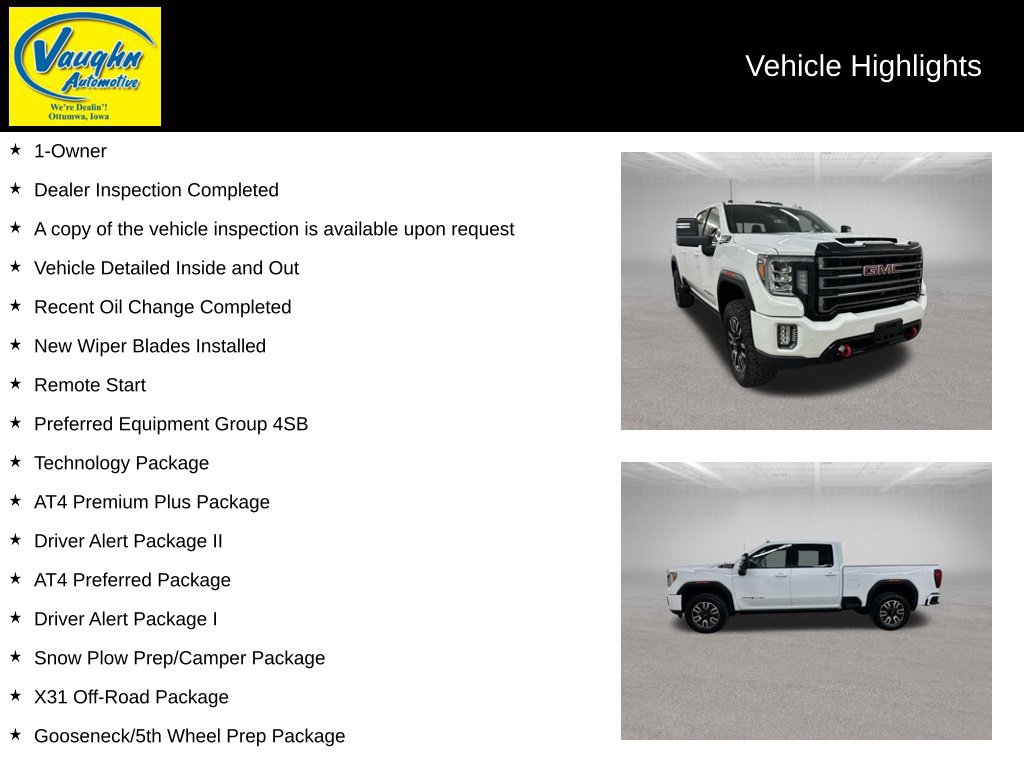 Used 2021 GMC Sierra 2500 AT4 w/ AT4 Premium Plus Package AWD/4WD image 2