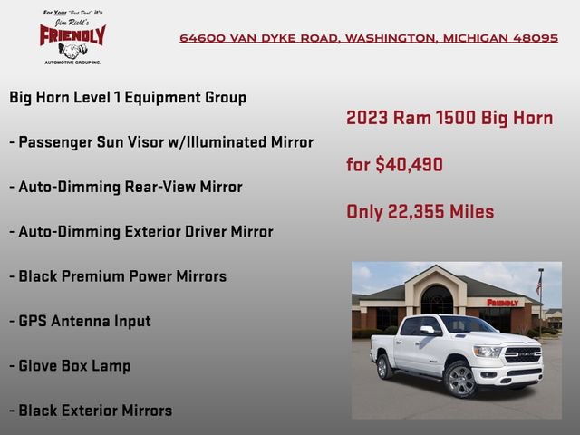 Used 2023 RAM 1500 Big Horn AWD/4WD image 10