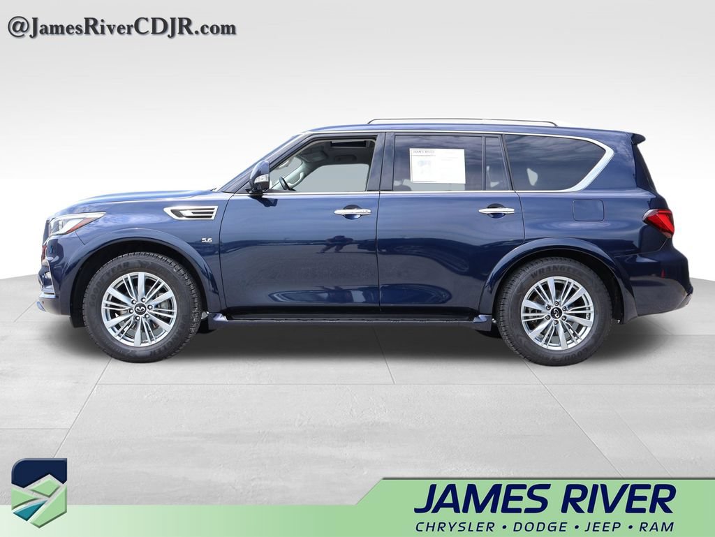 Used 2020 INFINITI QX80 Luxe w/ Proassist Package AWD/4WD video 2