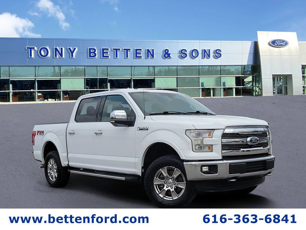 Used 2016 Ford F150 Lariat w/ Equipment Group 502A Luxury AWD/4WD image 1