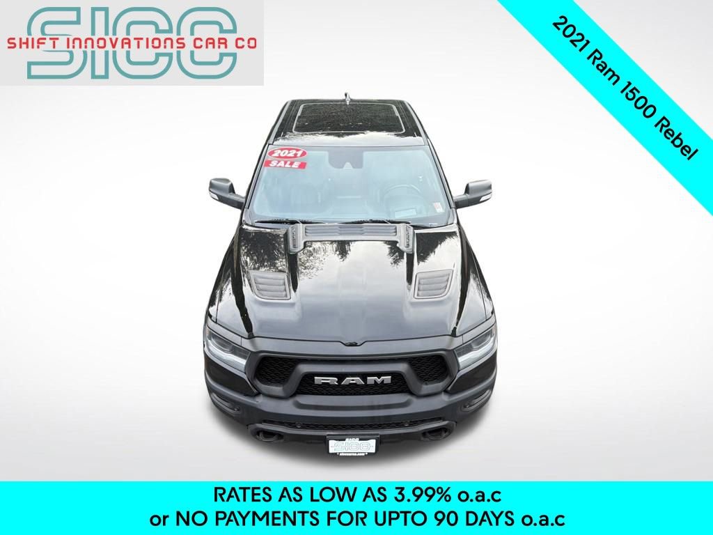 Used 2021 RAM 1500 Rebel w/ Leather & Sound Group AWD/4WD image 9