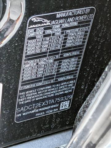 Certified 2026 Jaguar F-PACE R-Dynamic S image 26