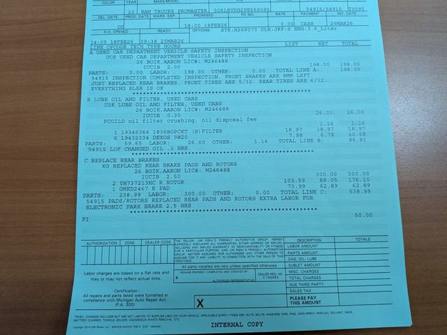 Used 2023 RAM ProMaster 2500 image 2