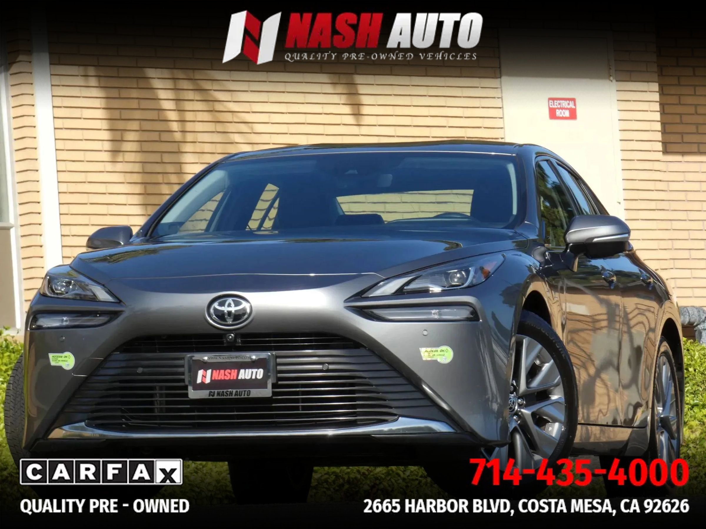 Used 2023 Toyota Mirai w/ Advanced Technology Package RWD image 2