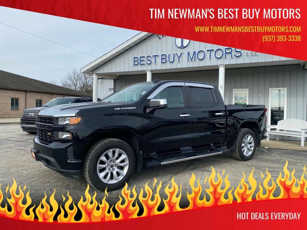 Used 2020 Chevrolet Silverado 1500 Custom w/ Custom Value Package