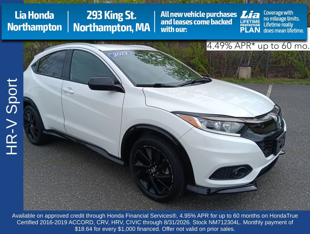 Used 2022 Honda HR-V Sport
